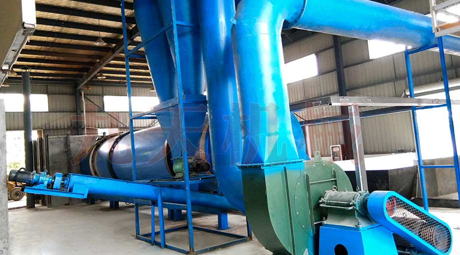 豆渣滾筒烘干機(jī)圖片